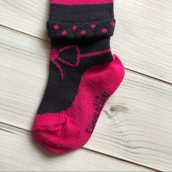 NWT Eliana et Lena (Paris) Indigo Fuchsia Tights - Picture 4 of 6